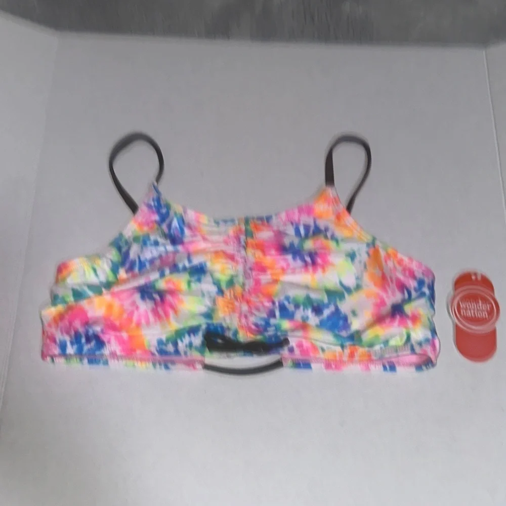 Wonder Nation Kids Colorful Tie-Dye Bikini Size-XXL-18